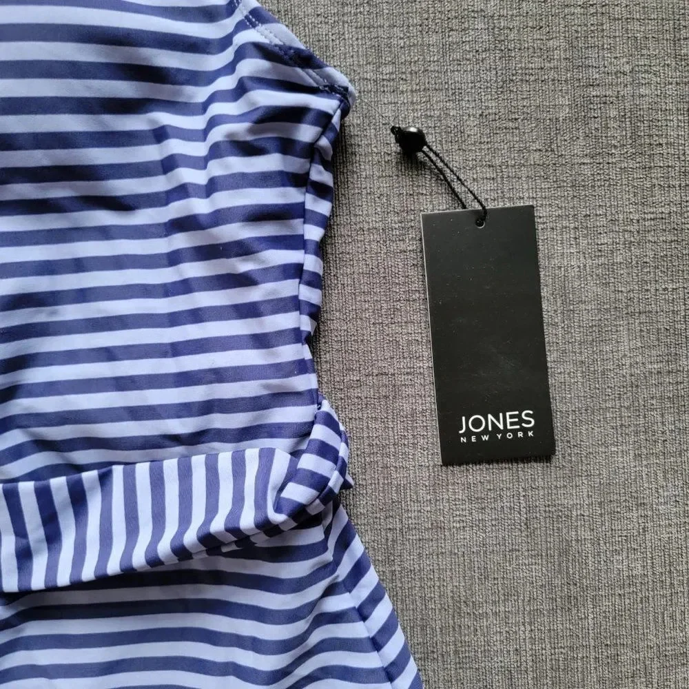 JONES NEW YORK Women ​One-Shoulder One-Piece Swimsuit Size XL